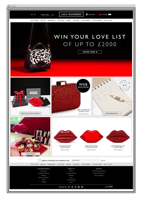 lulu guinness website.